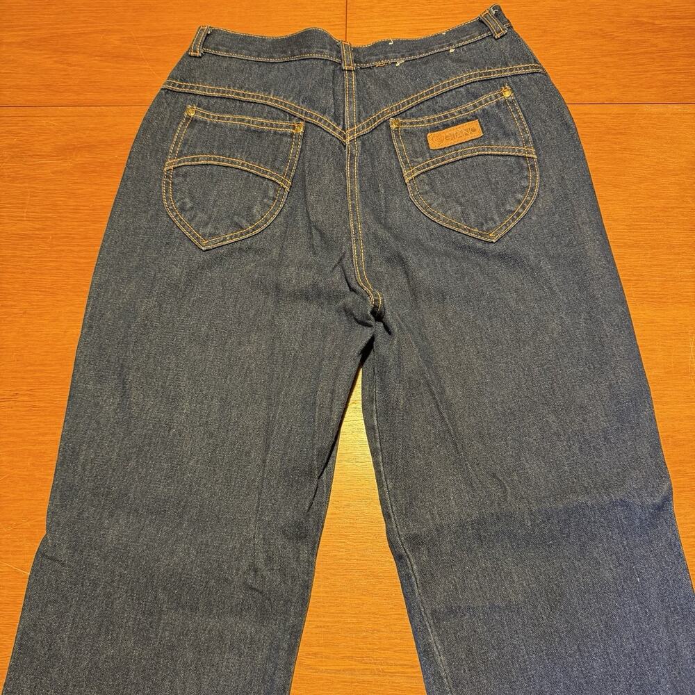 Vintage PS Gitano Jeans Women’s 12 80s High Waisted Mom 28” Waist Dark Wash